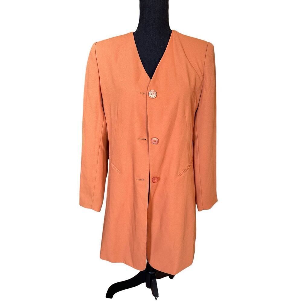 Justin Taylor Mustard  Oversized Blazer Size 8